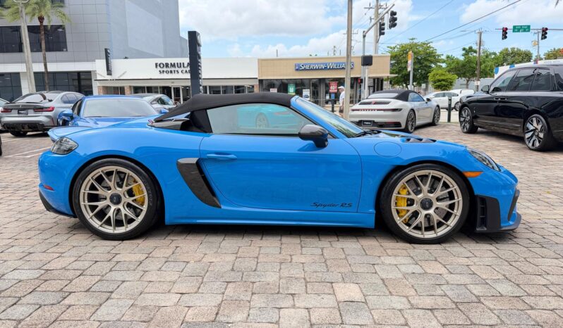 2025 Porsche 718 Spyder RS full