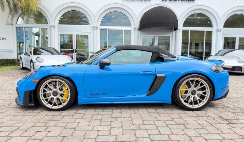 2025 Porsche 718 Spyder RS full