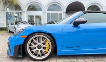 2025 Porsche 718 Spyder RS full