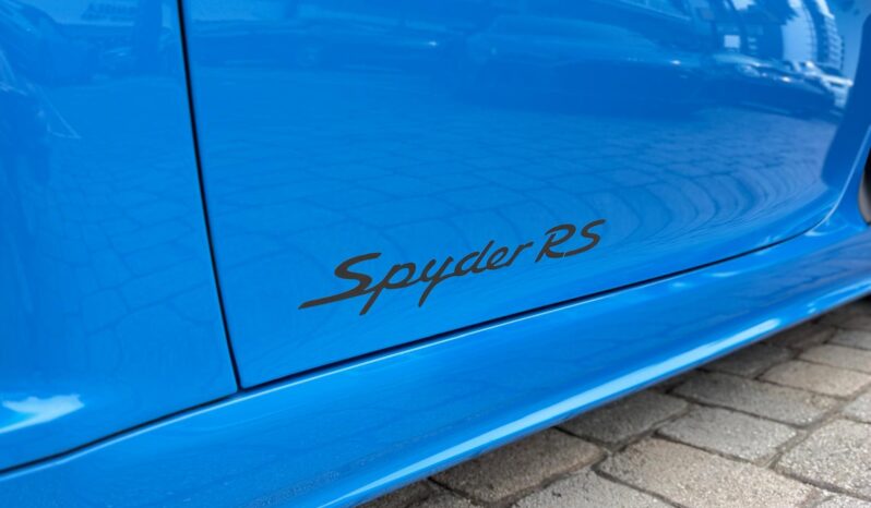 2025 Porsche 718 Spyder RS full