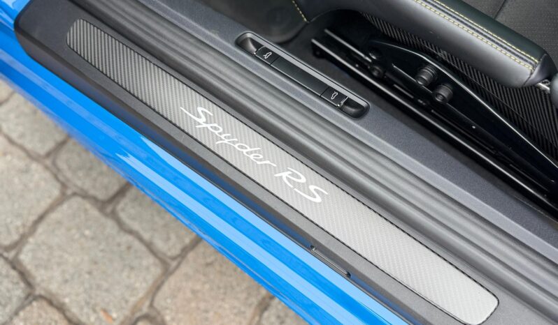 2025 Porsche 718 Spyder RS full