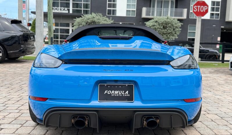 2025 Porsche 718 Spyder RS full