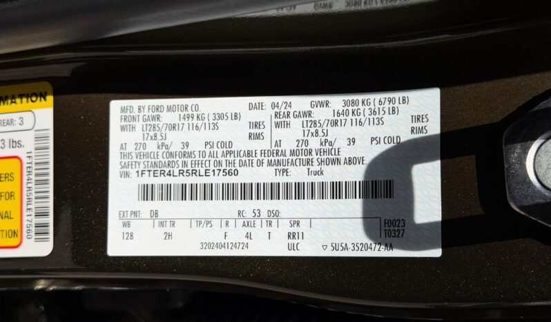 2024 Ford Ranger Raptor full