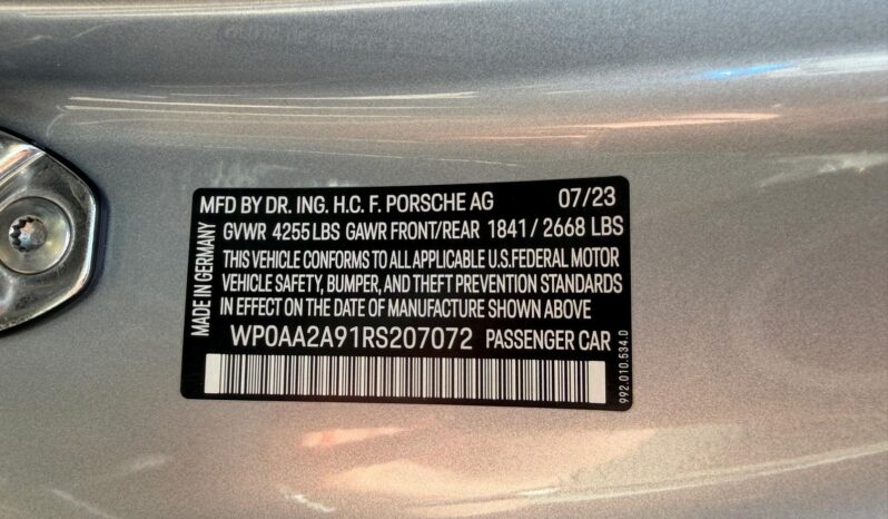 2024 Porsche 911 Carrera T full