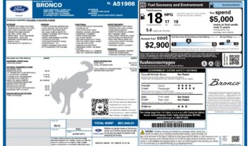 2025 Ford Bronco Heritage Edition full