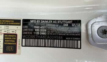 2012 Mercedes-Benz SLS AMG Roadster full