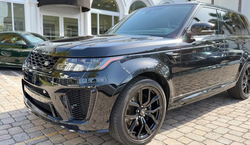 2022 Land Rover Range Rover Sport SVR full