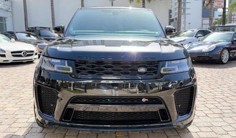 2022 Land Rover Range Rover Sport SVR full