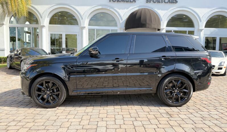 2022 Land Rover Range Rover Sport SVR full