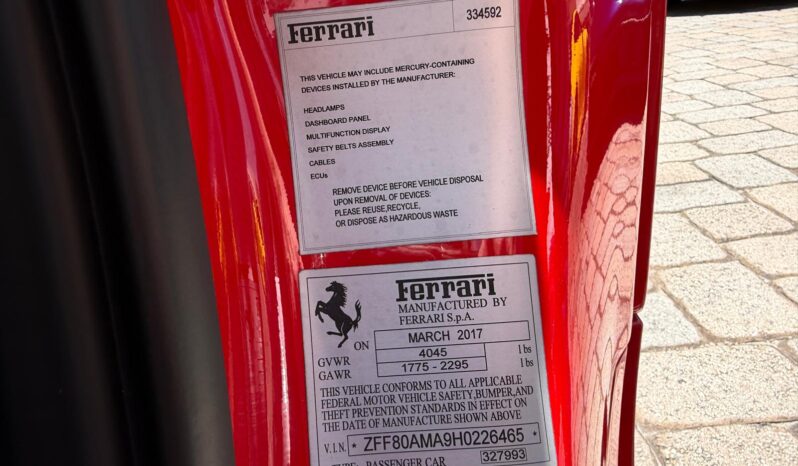 2017 Ferrari 488 Spider full