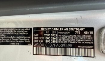 2015 Mercedes-Benz S-Class S 550 4MATIC full