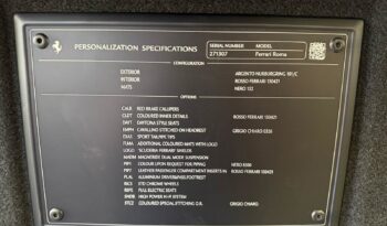 2022 Ferrari Roma full