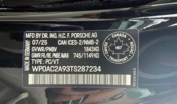 2026 Porsche 911 GT3 w/Touring Package full