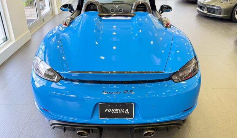 2024 Porsche 718 Spyder RS full