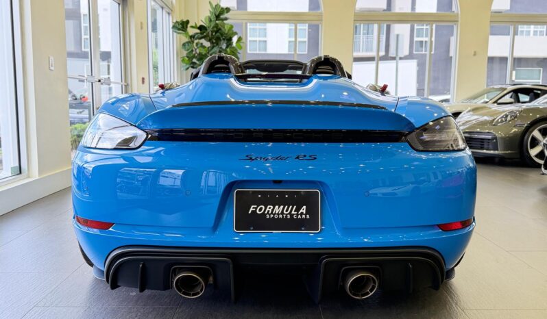 2024 Porsche 718 Spyder RS full