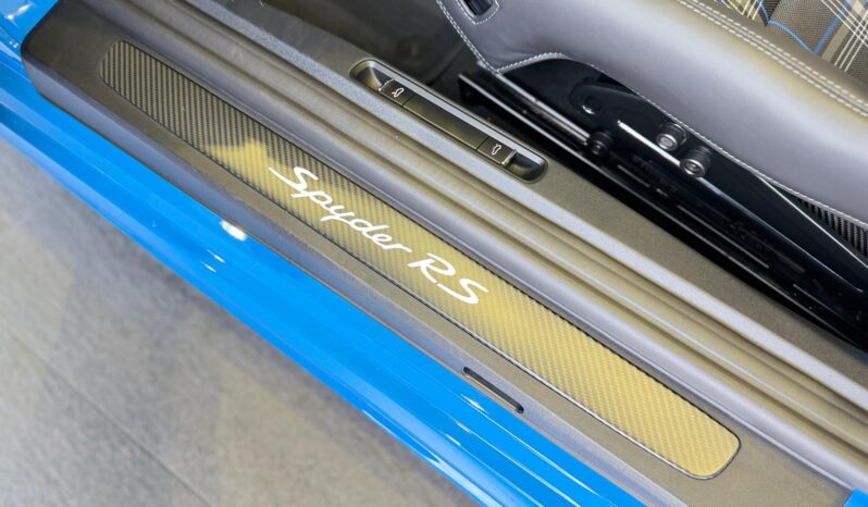 2024 Porsche 718 Spyder RS full
