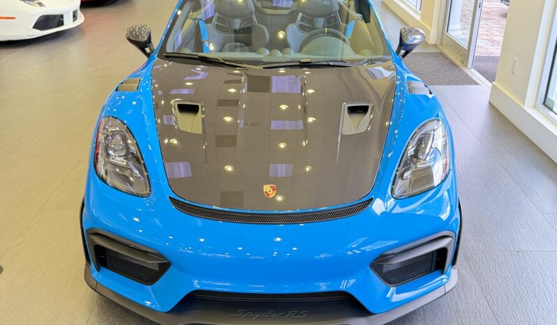 2024 Porsche 718 Spyder RS full