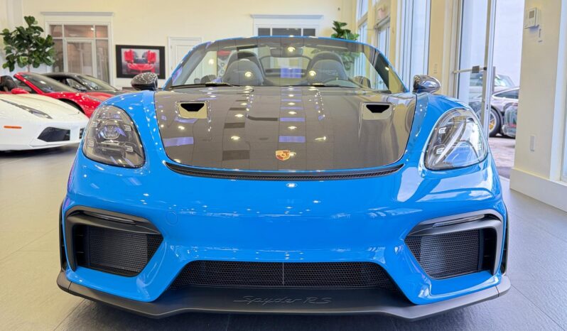 2024 Porsche 718 Spyder RS full