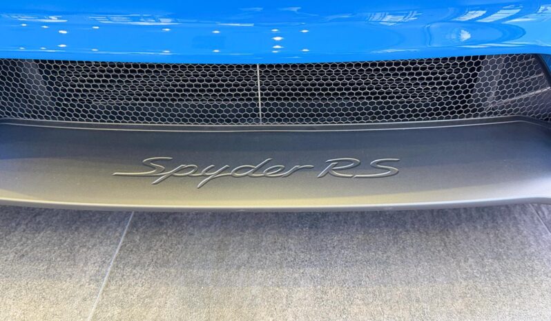 2024 Porsche 718 Spyder RS full