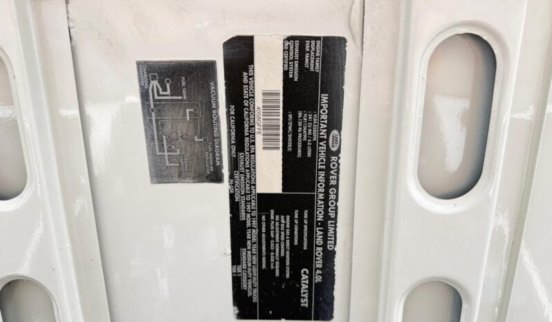 1997 Land Rover Defender 90 full