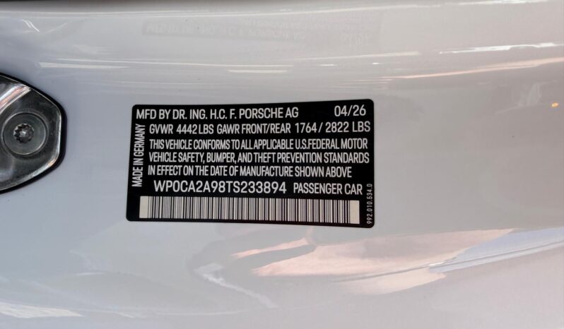 2026 Porsche 911 Carrera Cabriolet full
