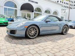 2017 Porsche 911 Carrera 4 Cabriolet