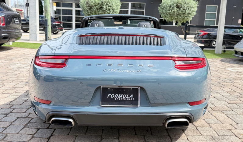 2017 Porsche 911 Carrera 4 Cabriolet full