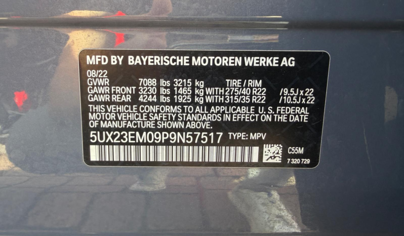 2023 BMW X7 xDrive40i full