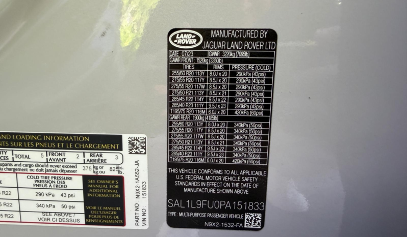 2023 Land Rover Range Rover Sport P400 Dynamic SE full